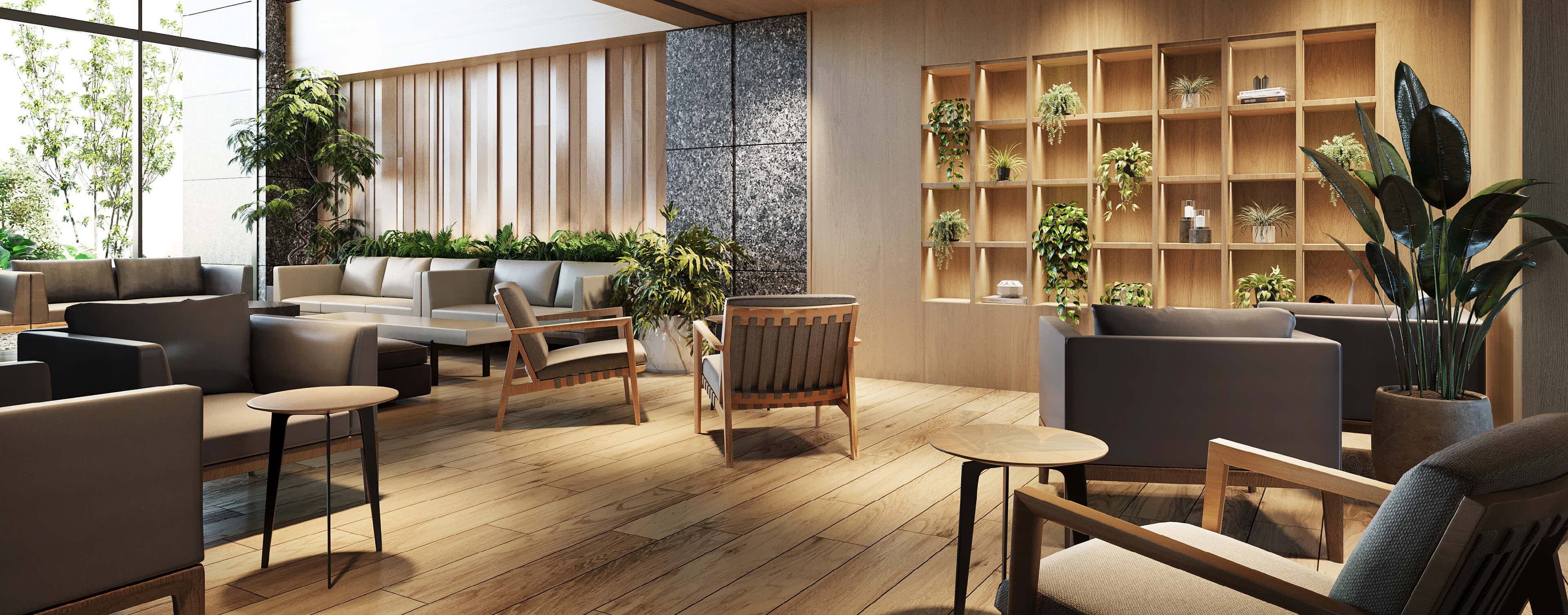 ラウンジ完成予想CG