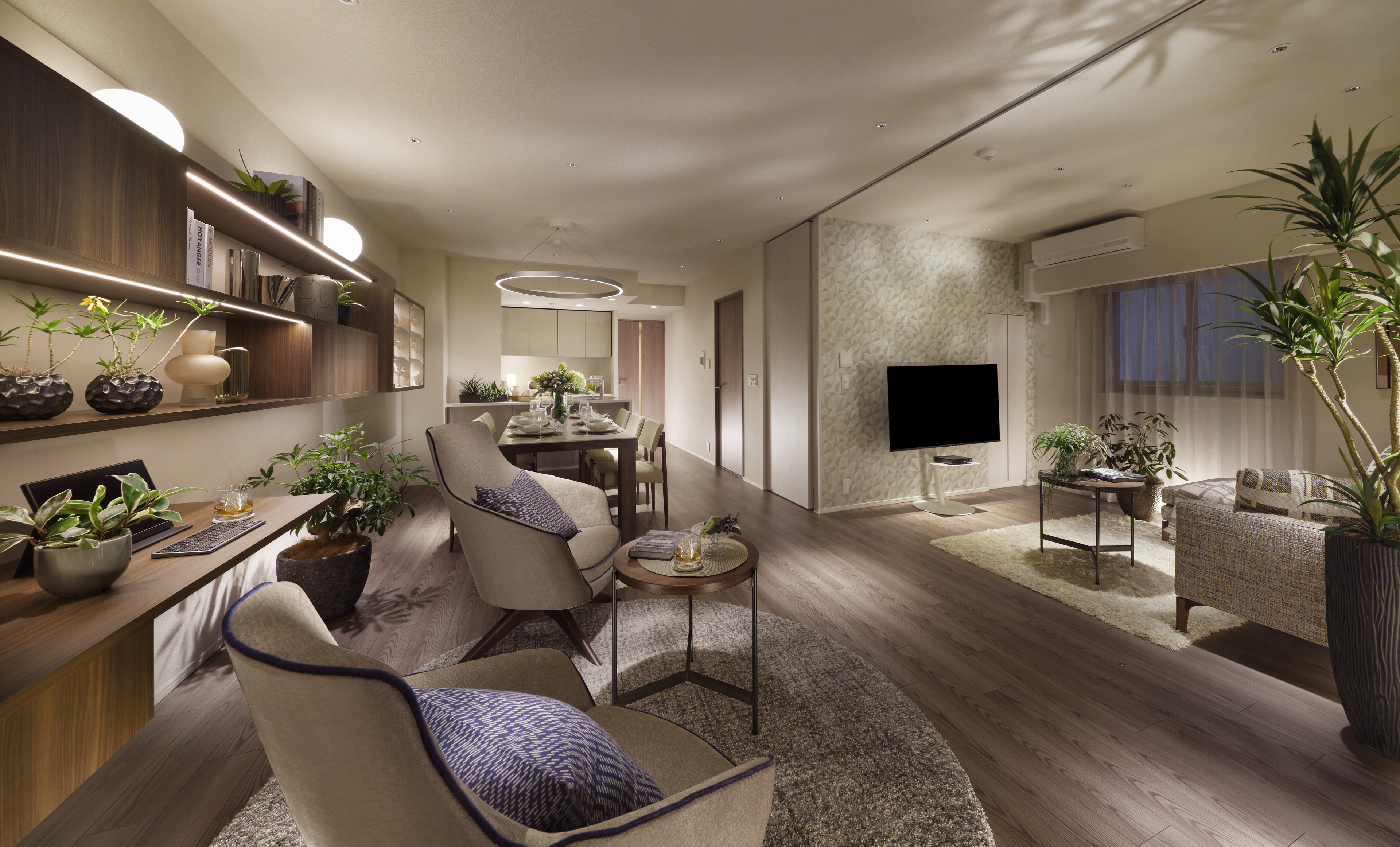 リビング・ダイニング・キッチン（SDタイプ、セレクト2・モデルルーム）