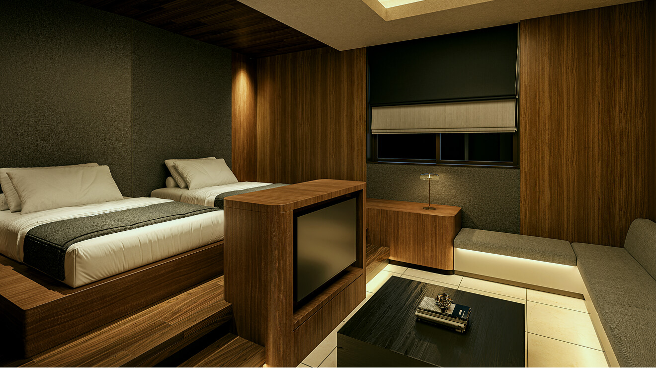 ゲストルーム1完成予想CG