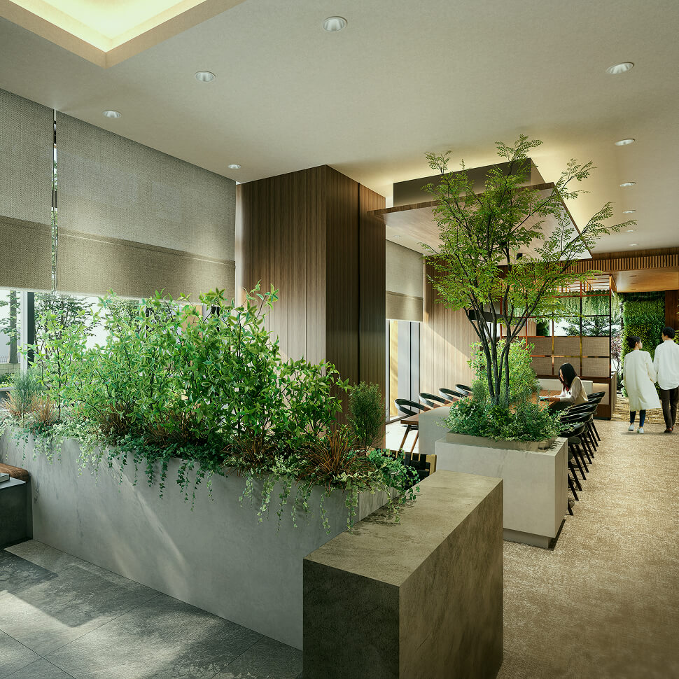 コンフォートラウンジ完成予想CG