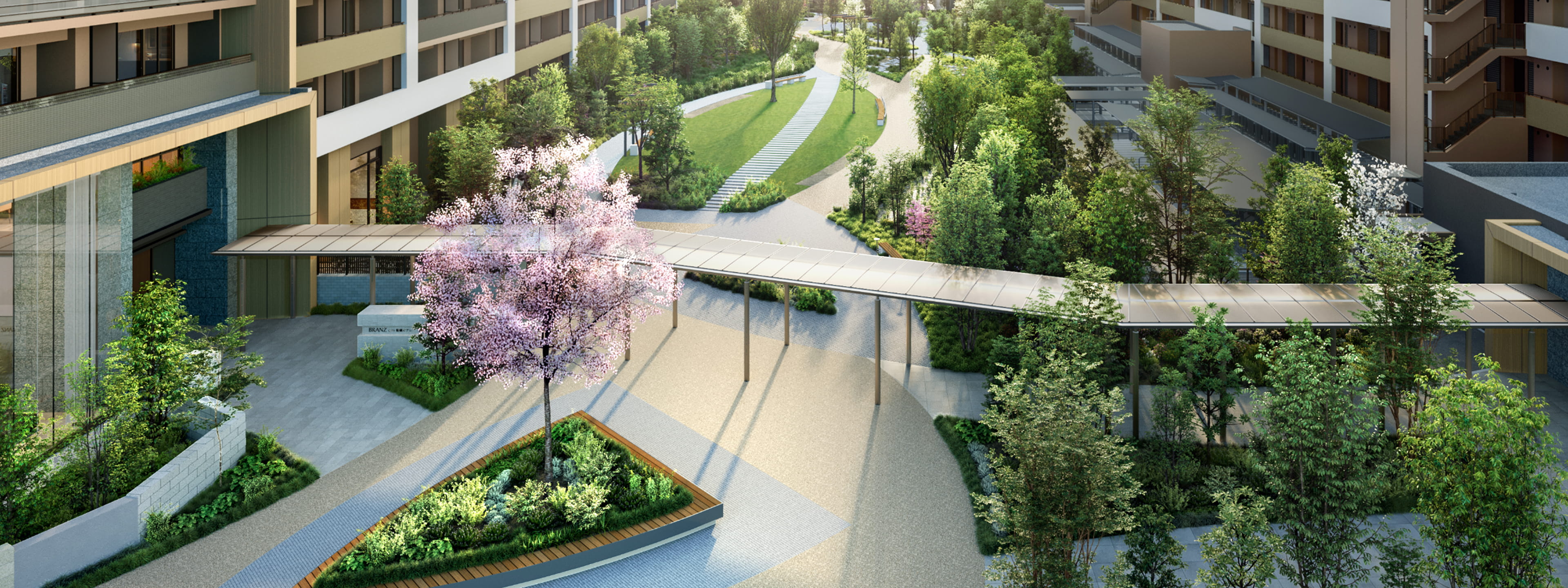 セントラルガーデン完成予想CG