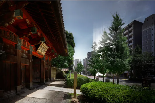 護国寺（徒歩2分／約110m）