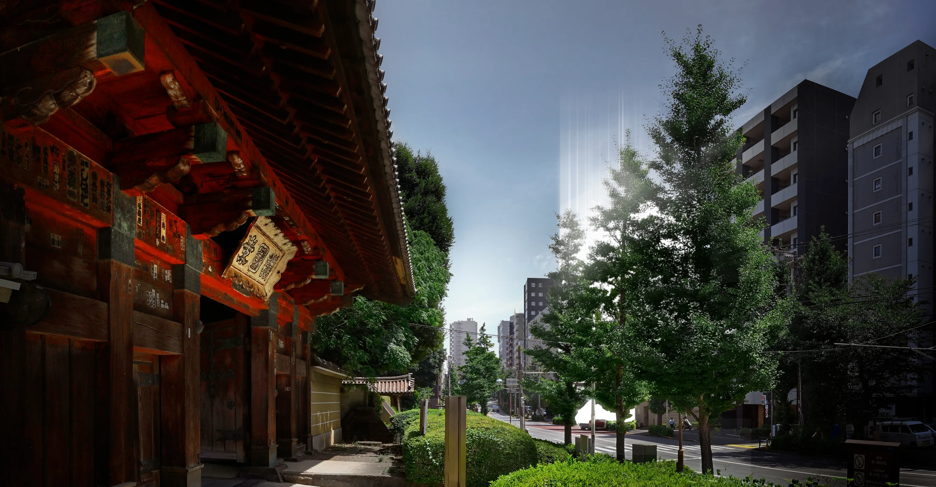 護国寺（徒歩2分／約110m）