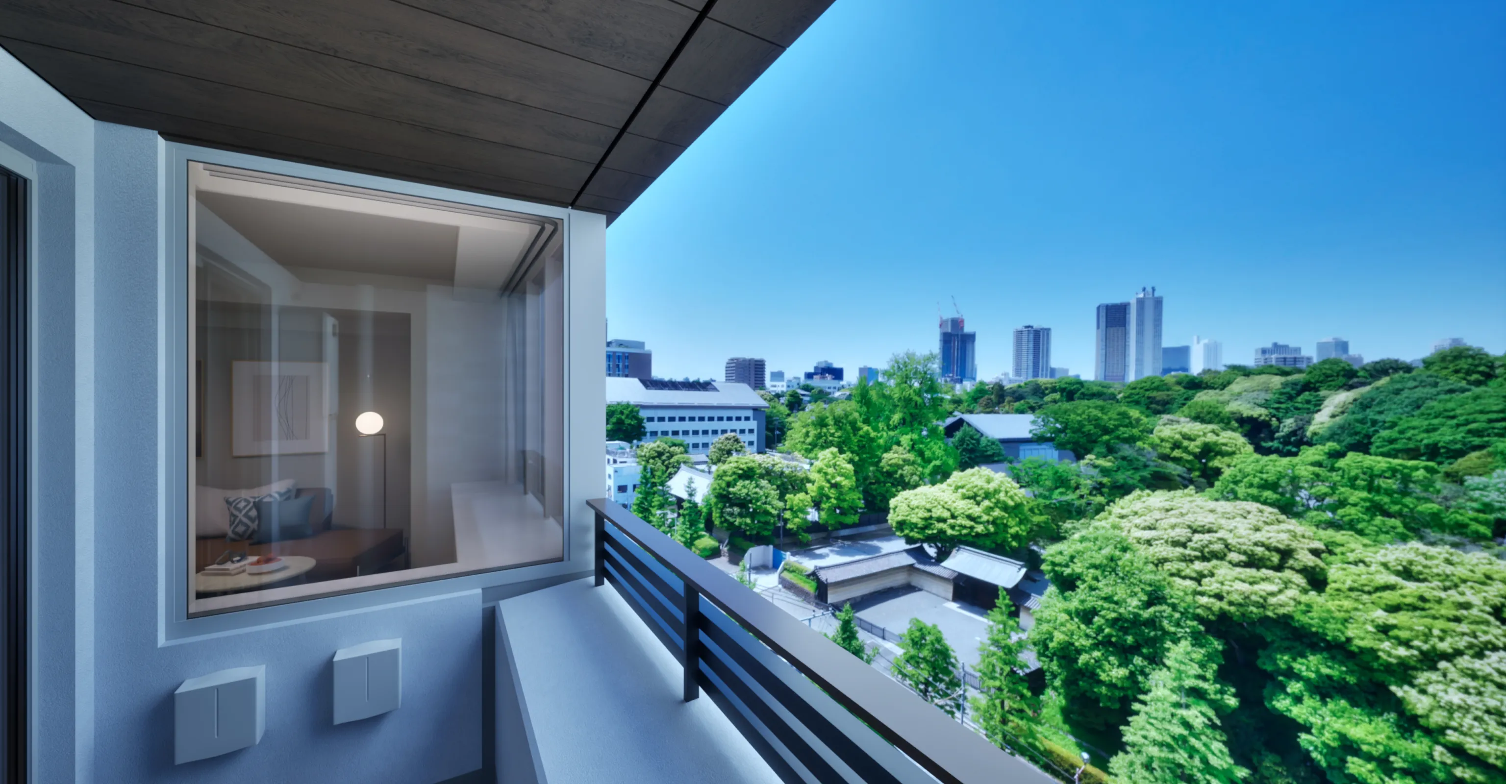 バルコニー完成予想CG