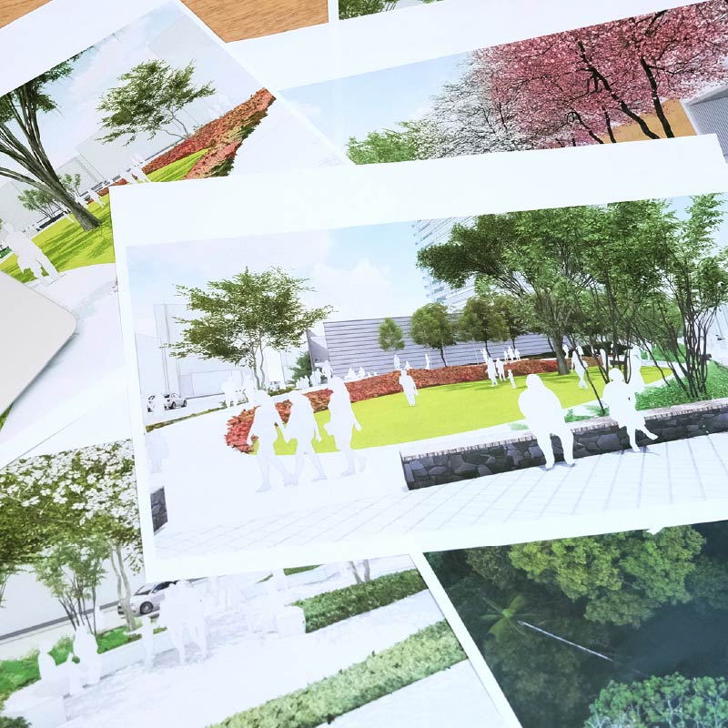 計画段階のイメージスケッチ