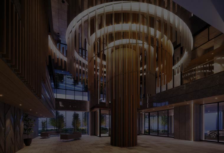 エントランスホール完成予想CG