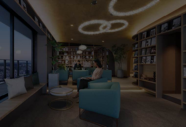 スカイラウンジ完成予想CG