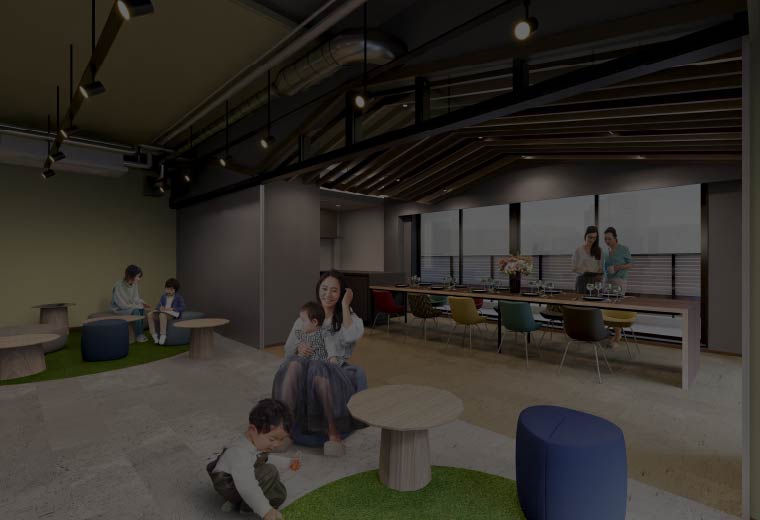 コミュニティ・ハウス完成予想CG