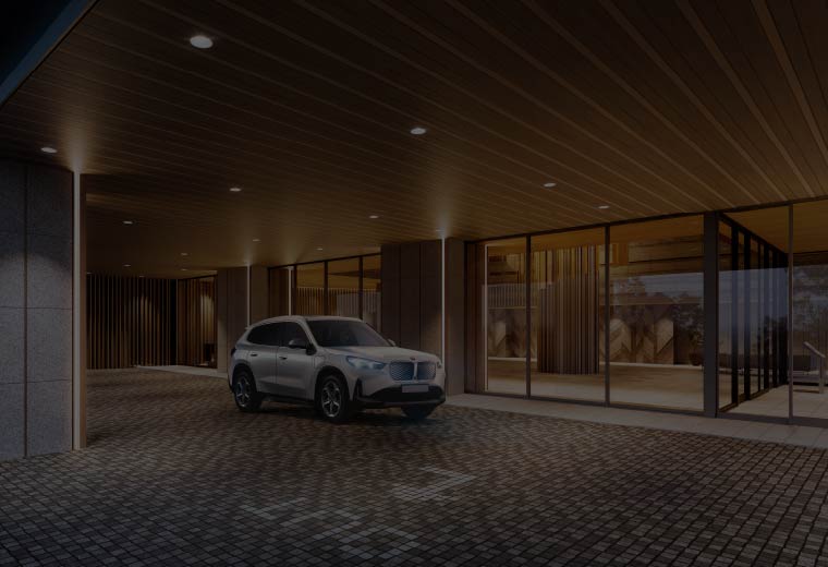 エントランス車寄せ完成予想CG