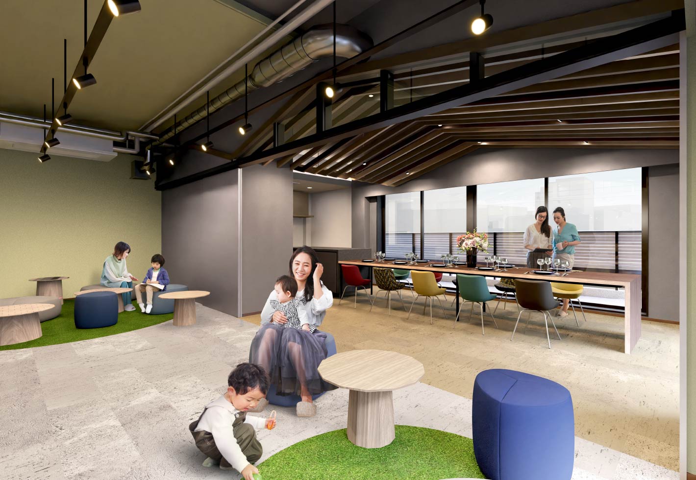 コミュニティ・ハウス完成予想CG