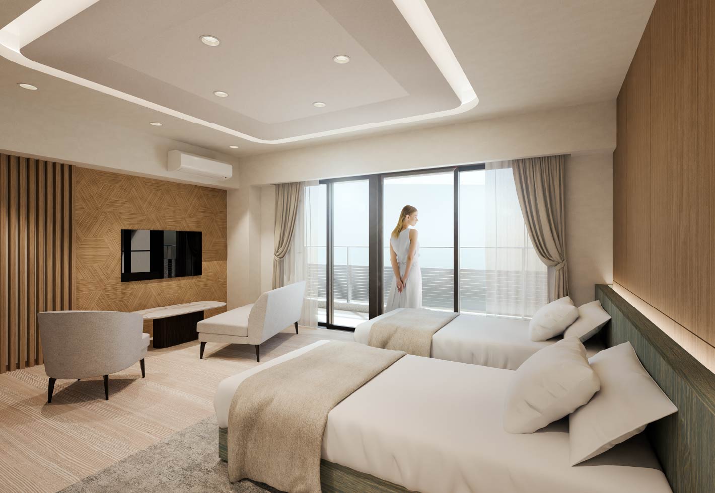 ゲストルーム完成予想CG