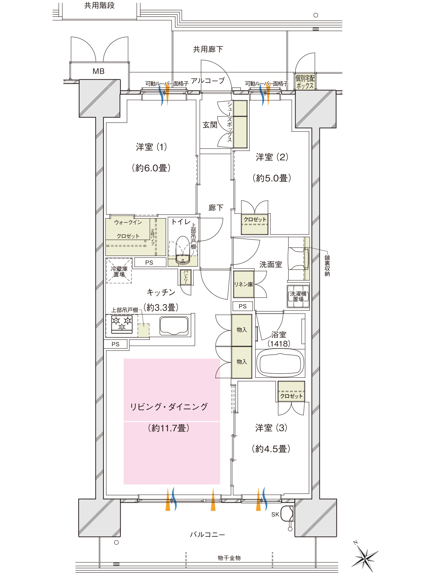 間取り Cタイプ