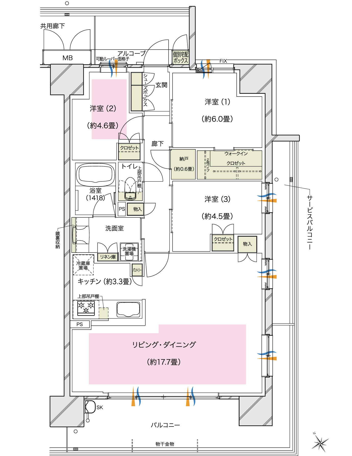 間取り JタイプSELECT-PLAN3