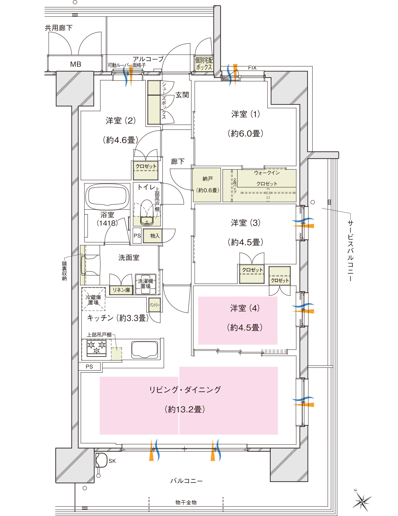 間取り Jタイプ