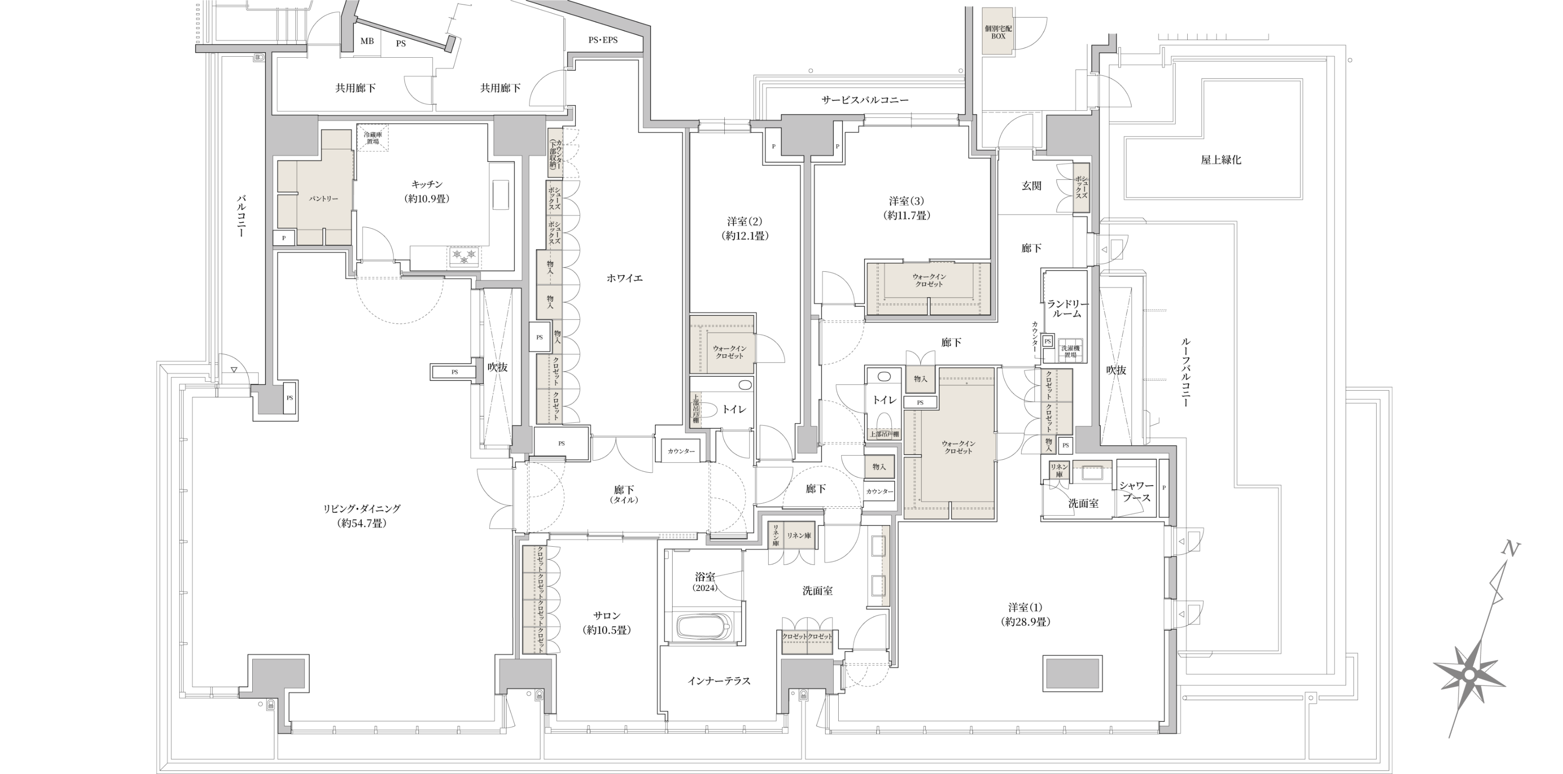 S-Hタイプ 間取り