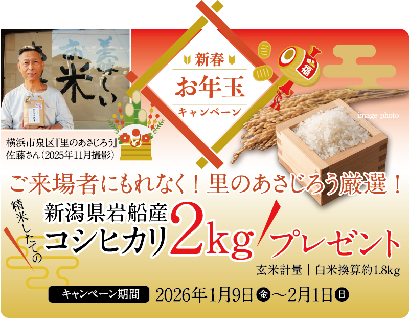 新春お年玉キャンペーン