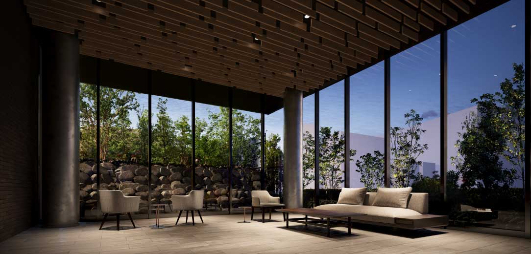 エントランスホール完成予想CG