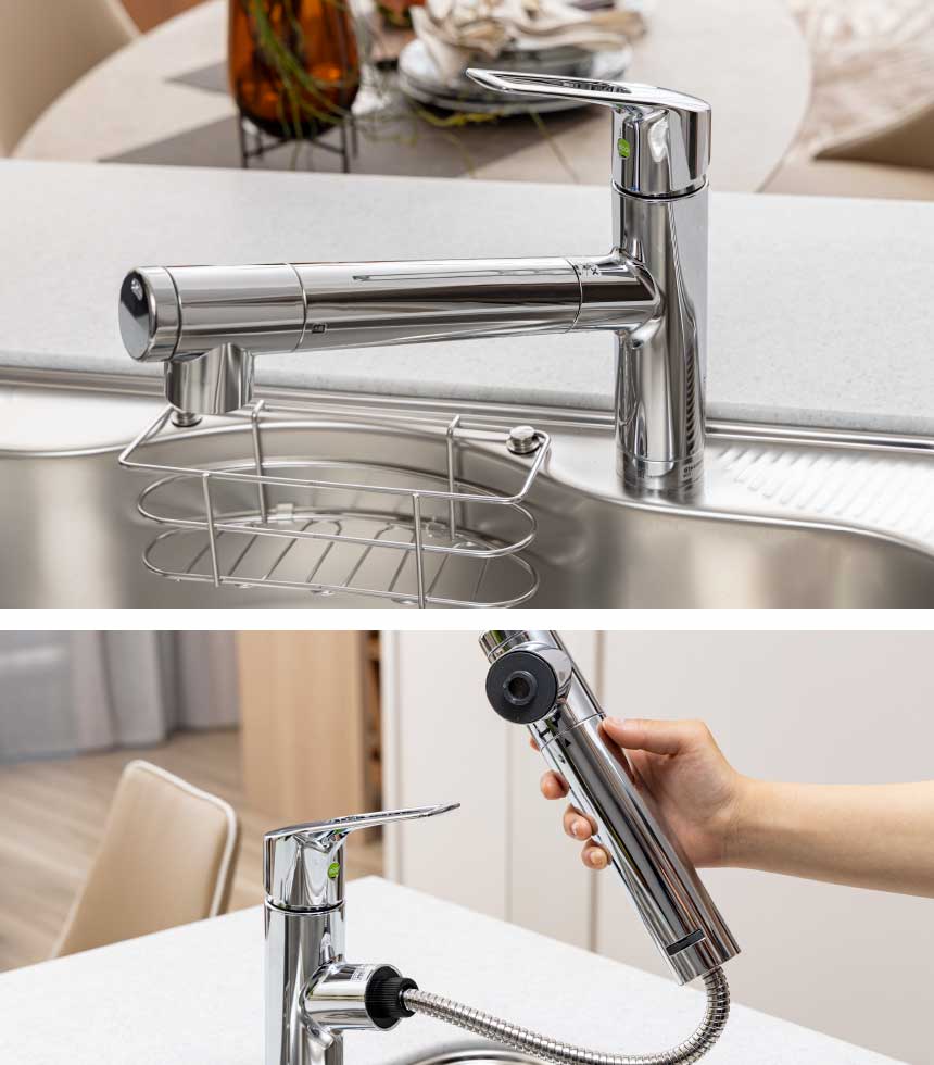 浄水器一体型水栓