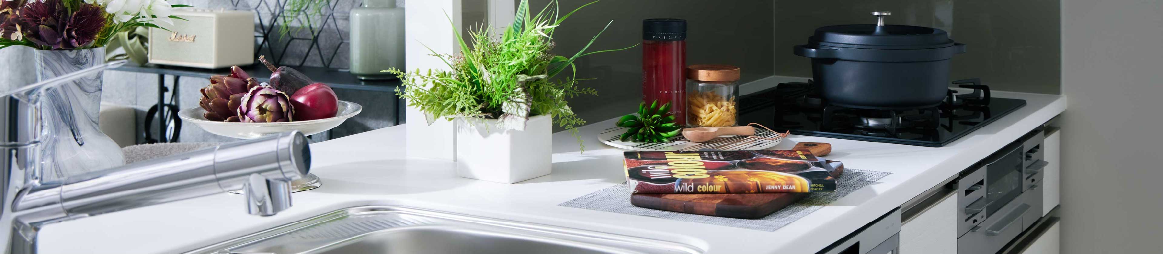 キッチン（Bタイプ／2024年9月撮影）