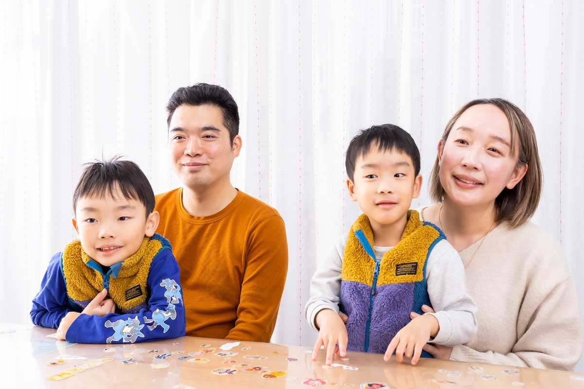 「奏の杜」にお住まいのA様ご家族