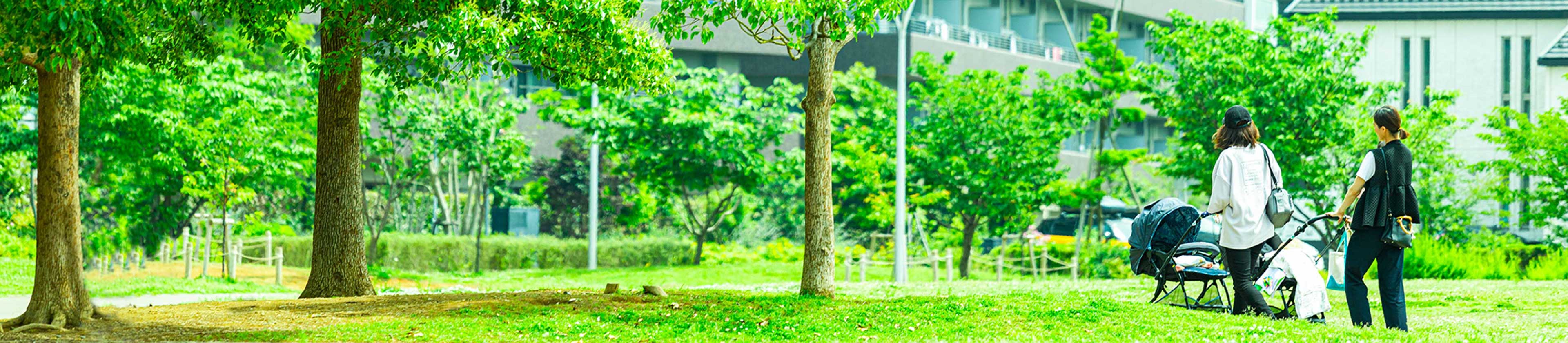 谷津奏の杜公園(徒歩4分/約270m、2024年6月撮影)