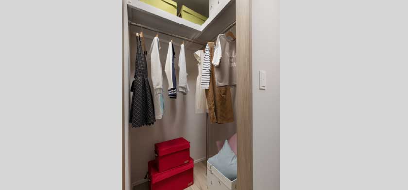 ウォークインクロゼット