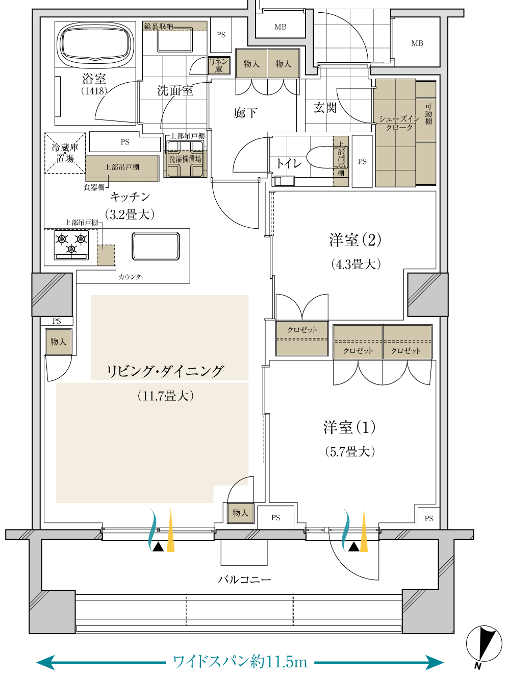 Etype間取り図