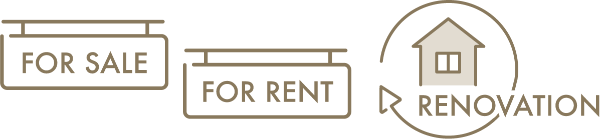 FOR SALE FOR RENT RENOVATION