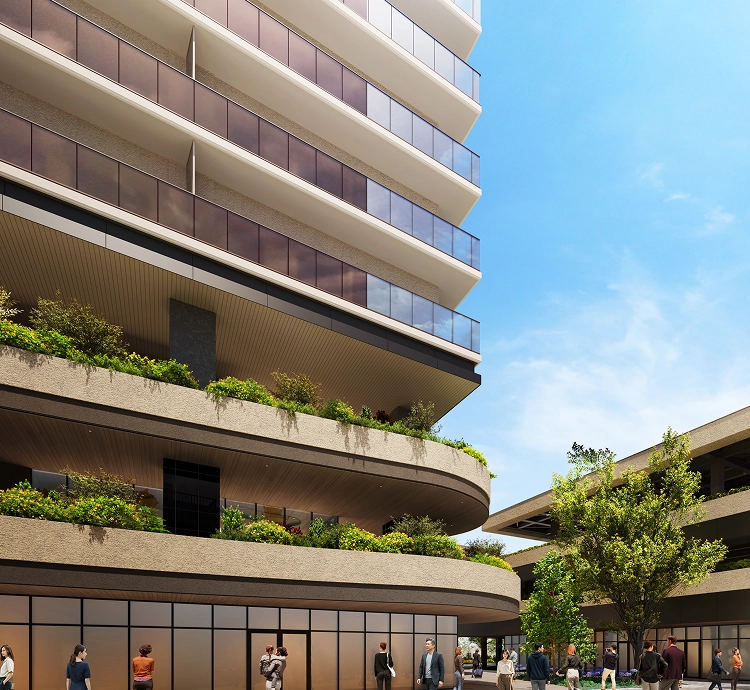 外観完成予想CG ※1