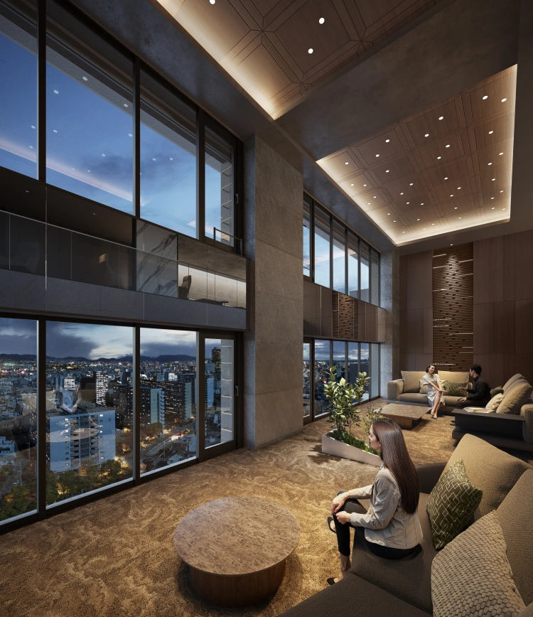 オーナーズラウンジ&ビューテラス完成予想CG ※5