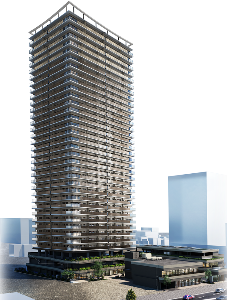 外観完成予想CG ※1