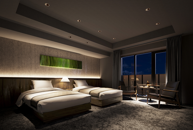 ゲストルームスーペリア完成予想CG