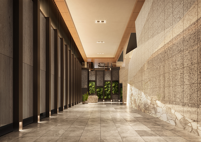 エントランスホール完成予想CG