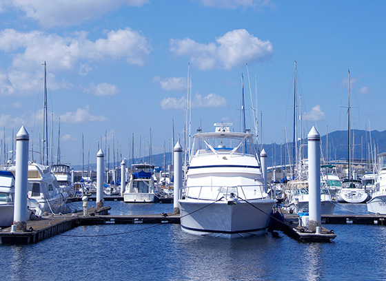 西宮ヨットハーバー（約3980ｍ）