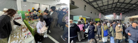 西宮地方卸売市場イベント風景