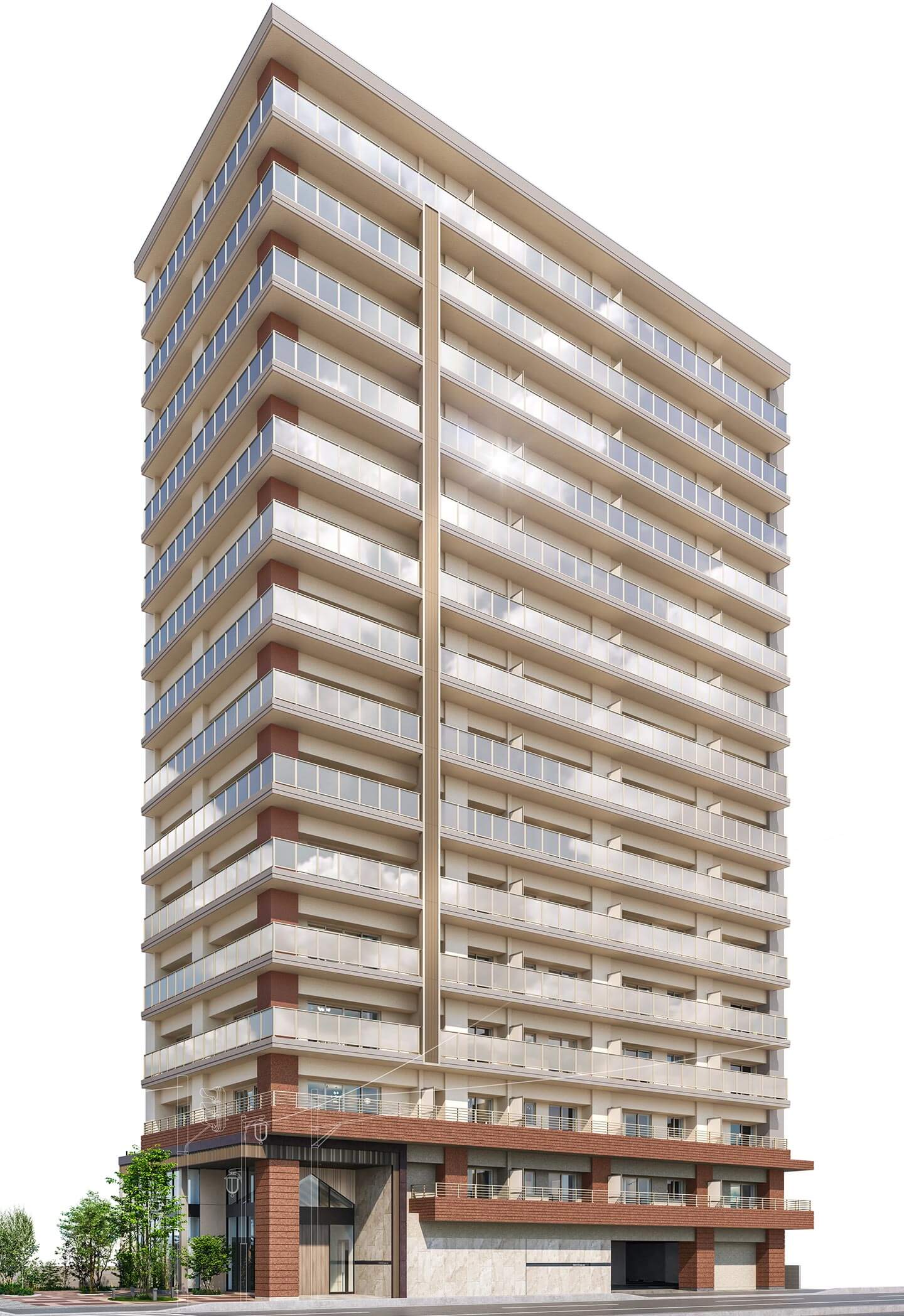 外観完成予想CG（2）