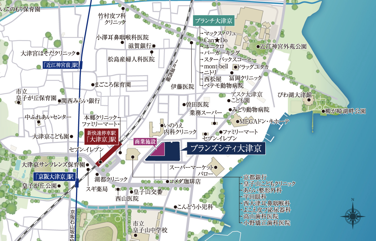 狭域地図