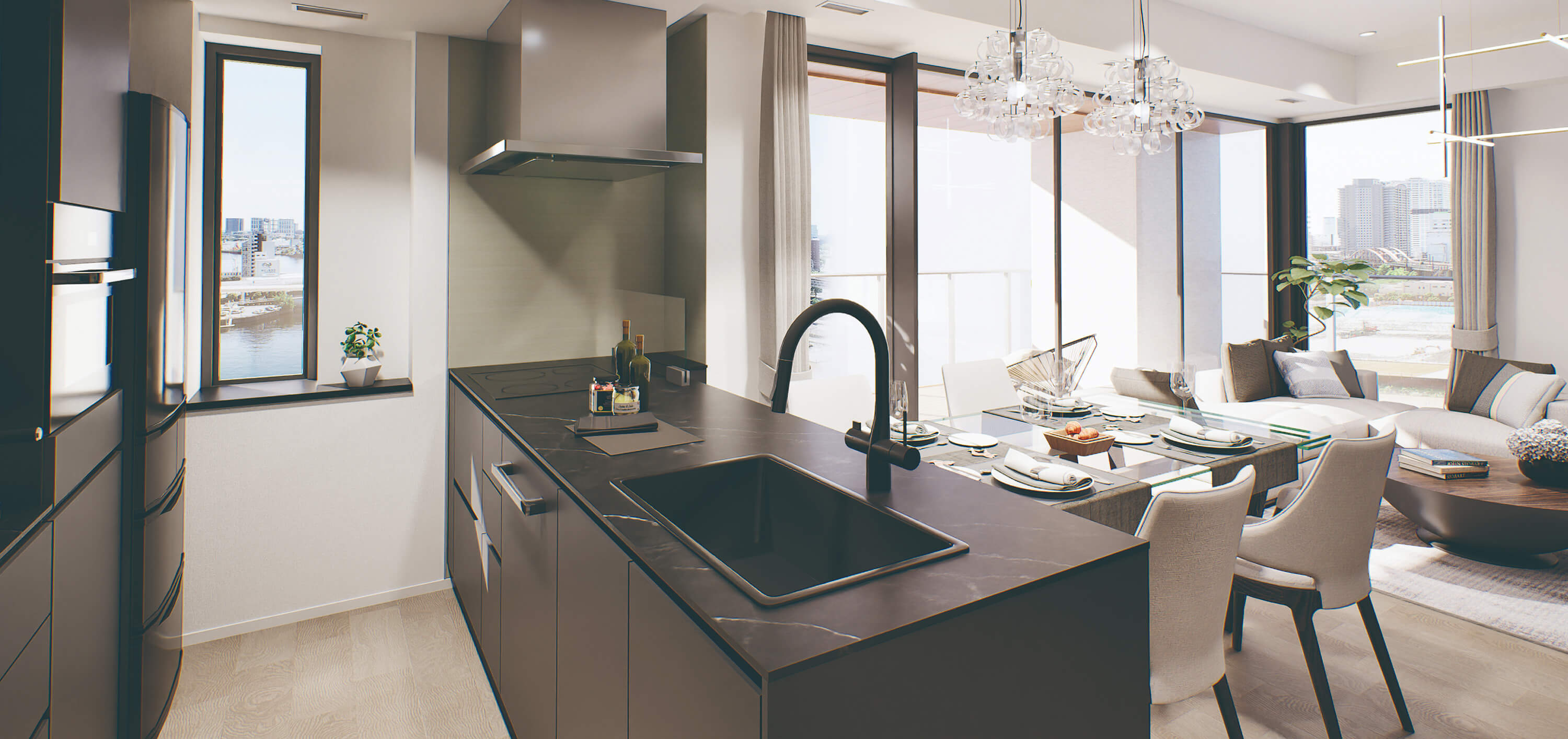 キッチン完成予想CG