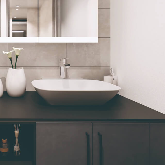 洗面室完成予想CG