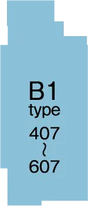 B1 Type 407～607
