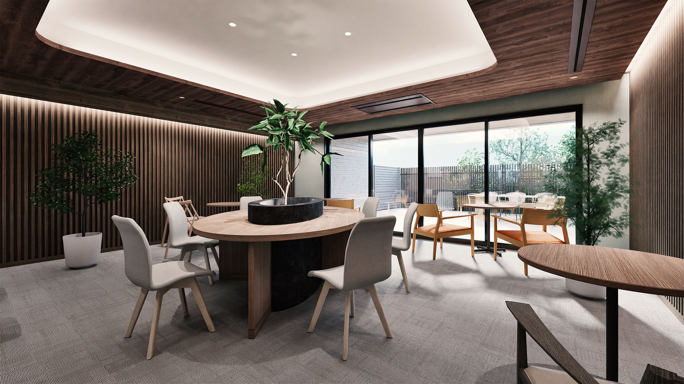 ワークラウンジ完成予想CG