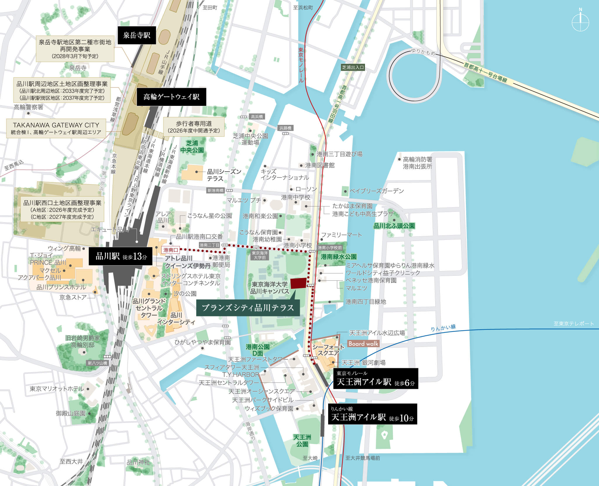 現地案内図