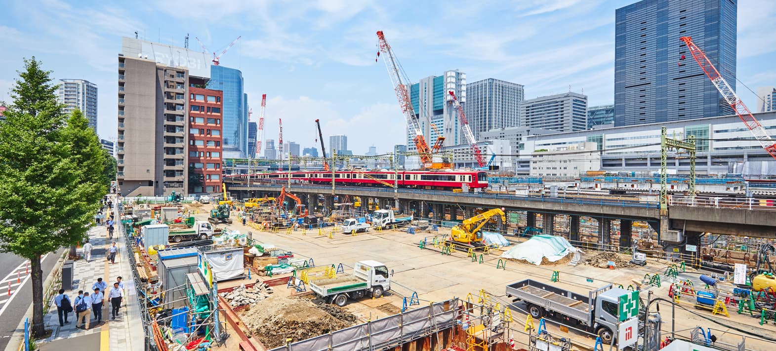 品川駅西口土地区画整理事業（18min・約1,400m）