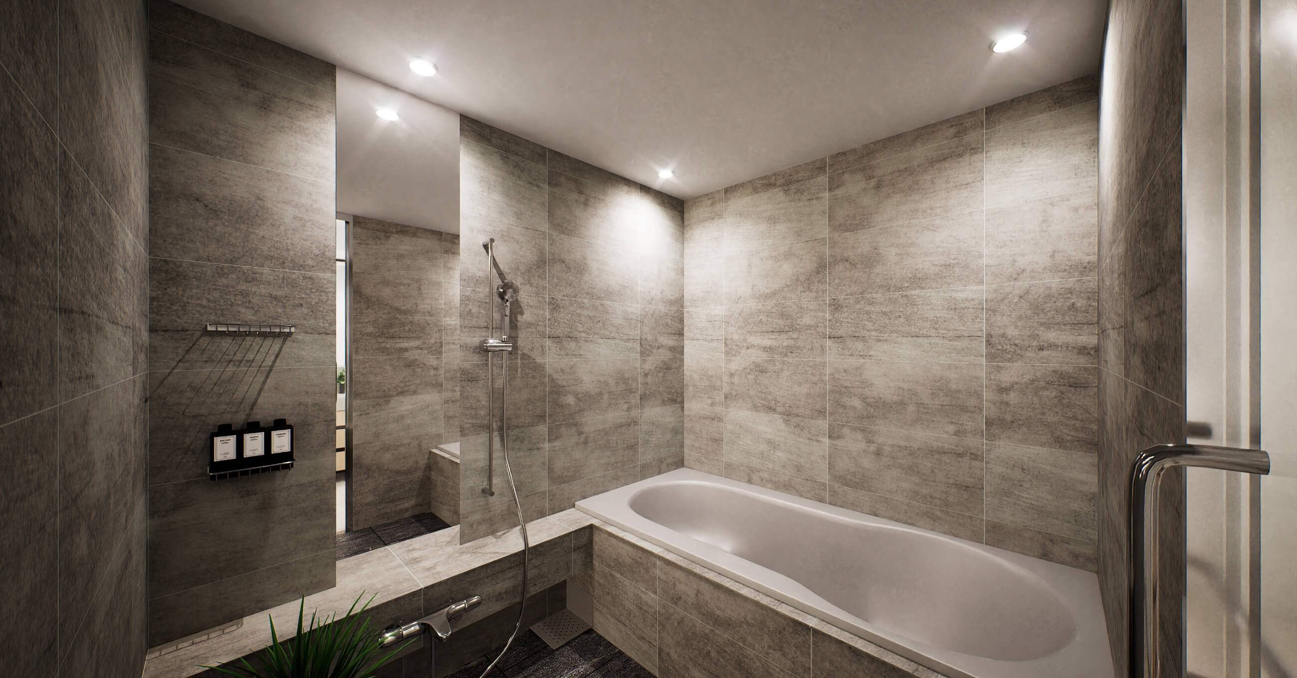 M2タイプ 浴室完成予想CG