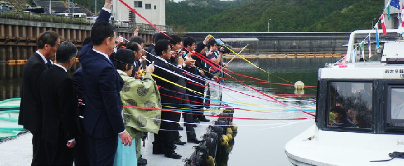 2016年津風呂湖湖水開き