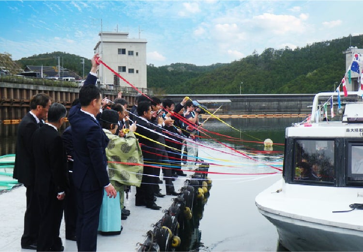 2016年津風呂湖湖水開き