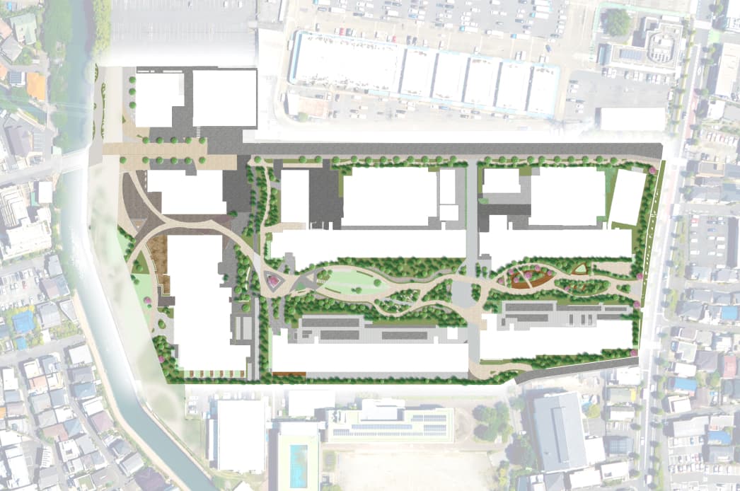 敷地配置予想CG